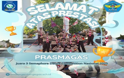PRASMAGAS JUARA 3 SEMAPHORE DANCE COMPETITION NASIONAL 2025